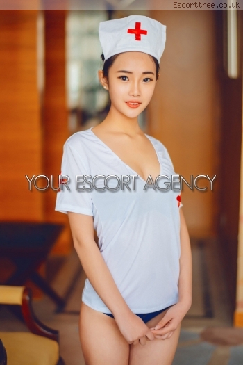 Chinese 34B bust size escort girl